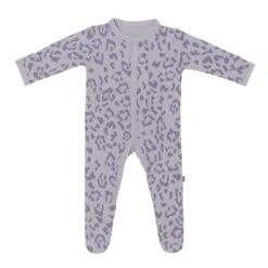 Footie In Taro Leopard