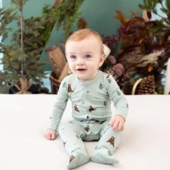 Footie In Trail 8 Footie In Trail -Kyte Baby kyte baby snap footies footie in trail 32519481360495