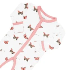 Romper In Butterfly -Kyte Baby kyte baby snap romper romper in butterfly 31993047515247