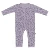 Romper In Taro Leopard -Kyte Baby kyte baby snap romper romper in taro leopard 32326407061615