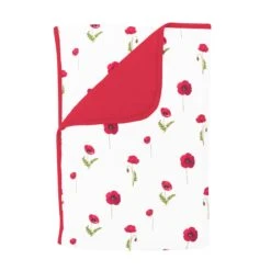 Toddler Blanket In Cloud Poppies 1.0