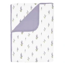 Toddler Blanket In Lavender 1.0