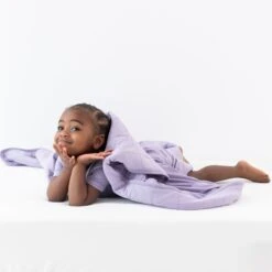 Toddler Blanket In Taro 2.5 -Kyte Baby kyte baby toddler blanket taro toddler toddler blanket in taro 2 5 32394058301551