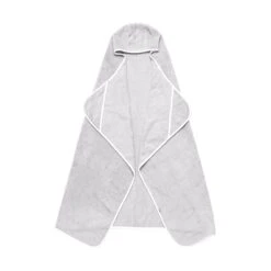 Toddler Hooded Bath Towel In Storm With Cloud Trim