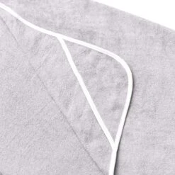 Toddler Hooded Bath Towel In Storm With Cloud Trim -Kyte Baby kyte baby toddler hooded bath towel storm with cloud trim toddler toddler hooded bath towel in storm with cloud trim 28237625327727