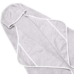 Toddler Hooded Bath Towel In Storm With Cloud Trim -Kyte Baby kyte baby toddler hooded bath towel storm with cloud trim toddler toddler hooded bath towel in storm with cloud trim 28237625360495