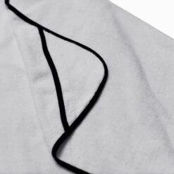 Toddler Hooded Bath Towel In Storm With Midnight Trim -Kyte Baby kyte baby toddler hooded bath towel storm with midnight trim toddler toddler hooded bath towel in storm with midnight trim 31998880186479