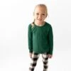 Toddler Leggings In Midnight Plaid -Kyte Baby kyte baby toddler leggings toddler leggings in midnight plaid 32575648039023