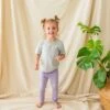 Toddler Leggings In Taro -Kyte Baby kyte baby toddler leggings toddler leggings in taro 31095416127599