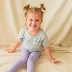 Toddler Leggings In Taro -Kyte Baby kyte baby toddler leggings toddler leggings in taro 31095416160367