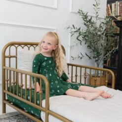 Long Sleeve Twirl Dress In Slytherin™ -Kyte Baby kyte baby toddler long sleeve twirl dress long sleeve twirl dress in slytherin 32475943764079
