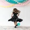 Twirl Dress In Midnight Party 1 Twirl Dress In Midnight Party -Kyte Baby kyte baby toddler short sleeve twirl dress twirl dress in midnight party 32605510860911