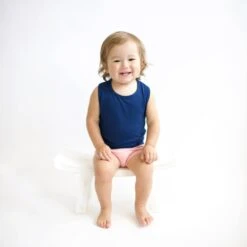 Toddler Tank Top In Tahoe 8 Toddler Tank Top In Tahoe -Kyte Baby kyte baby toddler tank top toddler tank top in tahoe 32271326904431