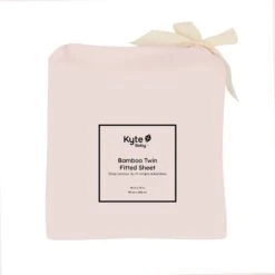 Twin Sheet In Blush -Kyte Baby kyte baby twin sheets blush twin sheet twin sheet in blush 32434938282095