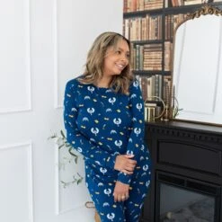 Women's Jogger Pajama Set In Ravenclaw™ -Kyte Baby kyte baby women s jogger pajama set women s jogger pajama set in ravenclaw 32475960344687