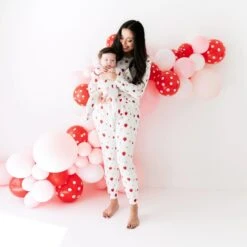 Women's Jogger Pajama Set In Strawberry -Kyte Baby kyte baby women s jogger pajama set women s jogger pajama set in strawberry 31859657474159