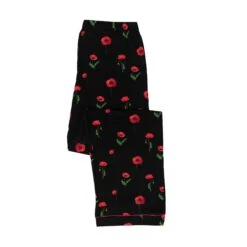 Women's Long Sleeve Pajama Set In Midnight Poppies -Kyte Baby kyte baby women s long sleeve pajama set women s long sleeve pajama set in midnight poppies 32531808977007