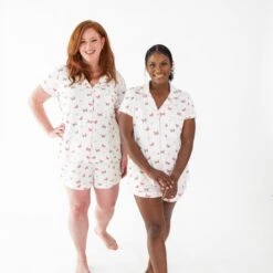 Women’s Short Sleeve Pajama Set In Butterfly -Kyte Baby kyte baby women s short sleeve pajama set women s short sleeve pajama set in butterfly 31994756137071
