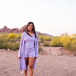 Women’s Tank Set In Taro -Kyte Baby kyte baby women s tank set women s tank set in taro 31095405117551