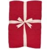 Youth Blanket In Cardinal 2.5 -Kyte Baby kyte baby youth blanket cardinal youth youth blanket in cardinal 31535614918767