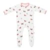 Zippered Footie In Butterfly -Kyte Baby kyte baby zippered footies zippered footie in butterfly 31993095487599