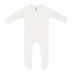 Zippered Footie In Cloud -Kyte Baby kyte baby zippered footies zippered footie in cloud 32751059828847