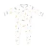 Zippered Footie In Icon -Kyte Baby kyte baby zippered footies zippered footie in icon 31468412043375