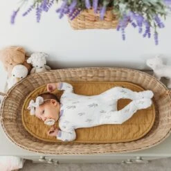 Zippered Footie In Lavender -Kyte Baby kyte baby zippered footies zippered footie in lavender 32223056494703