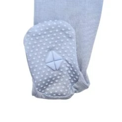 Zippered Footie In Slate -Kyte Baby kyte baby zippered footies zippered footie in slate 13675918655599