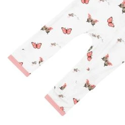 Zippered Romper In Butterfly 12 Zippered Romper In Butterfly -Kyte Baby kyte baby zippered rompers zippered romper in butterfly 31993097846895