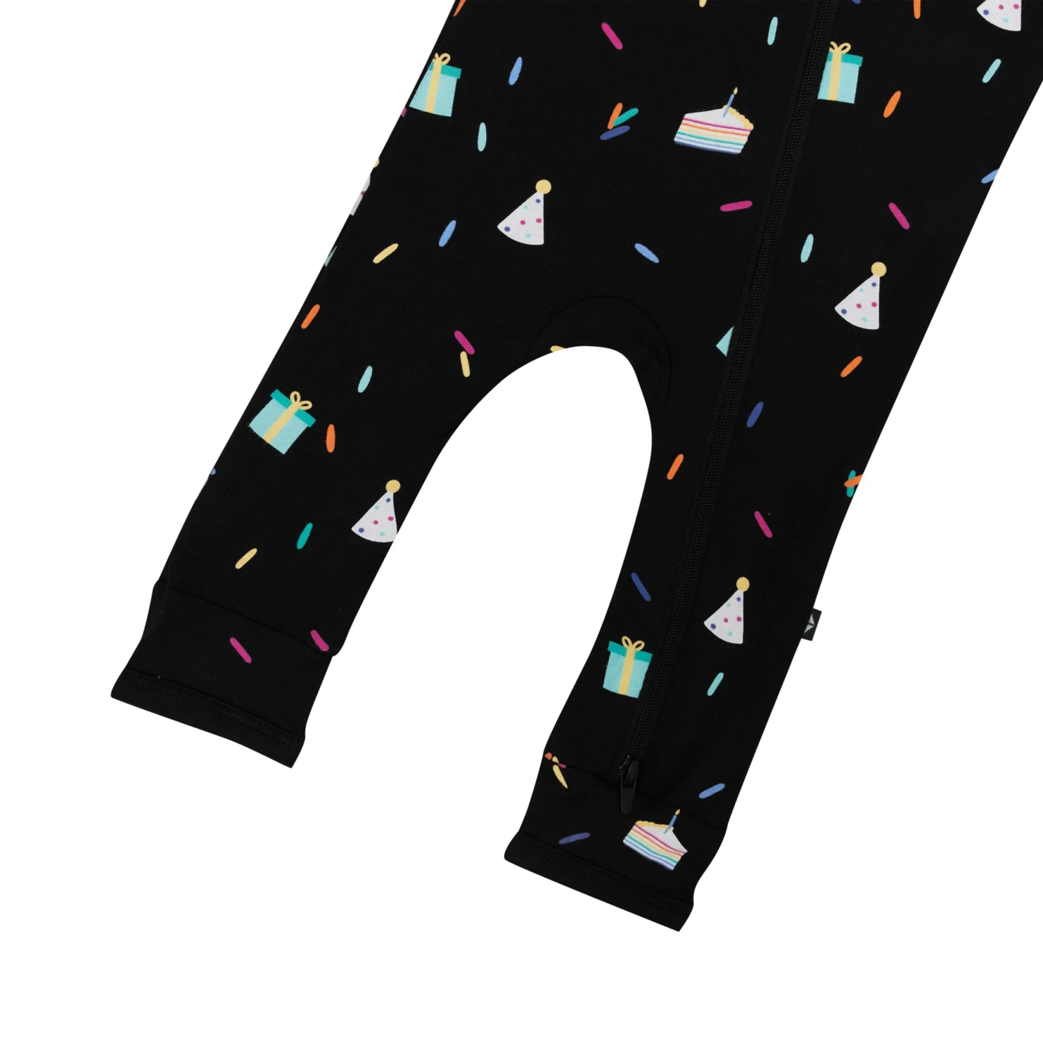 Zippered Romper In Midnight Party 8 Zippered Romper In Midnight Party - Image 6