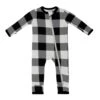 Zippered Romper In Midnight Plaid -Kyte Baby kyte baby zippered rompers zippered romper in midnight plaid 32575676252271
