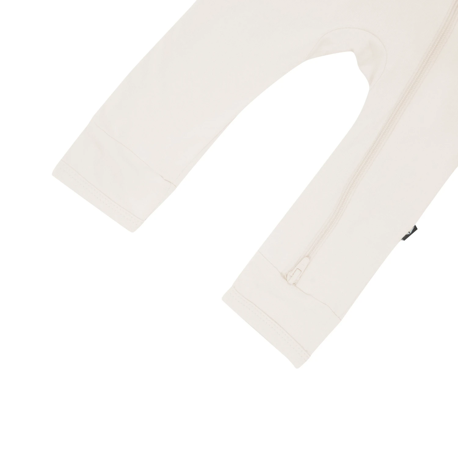 Zippered Romper In Oat 8 Zippered Romper In Oat - Image 6